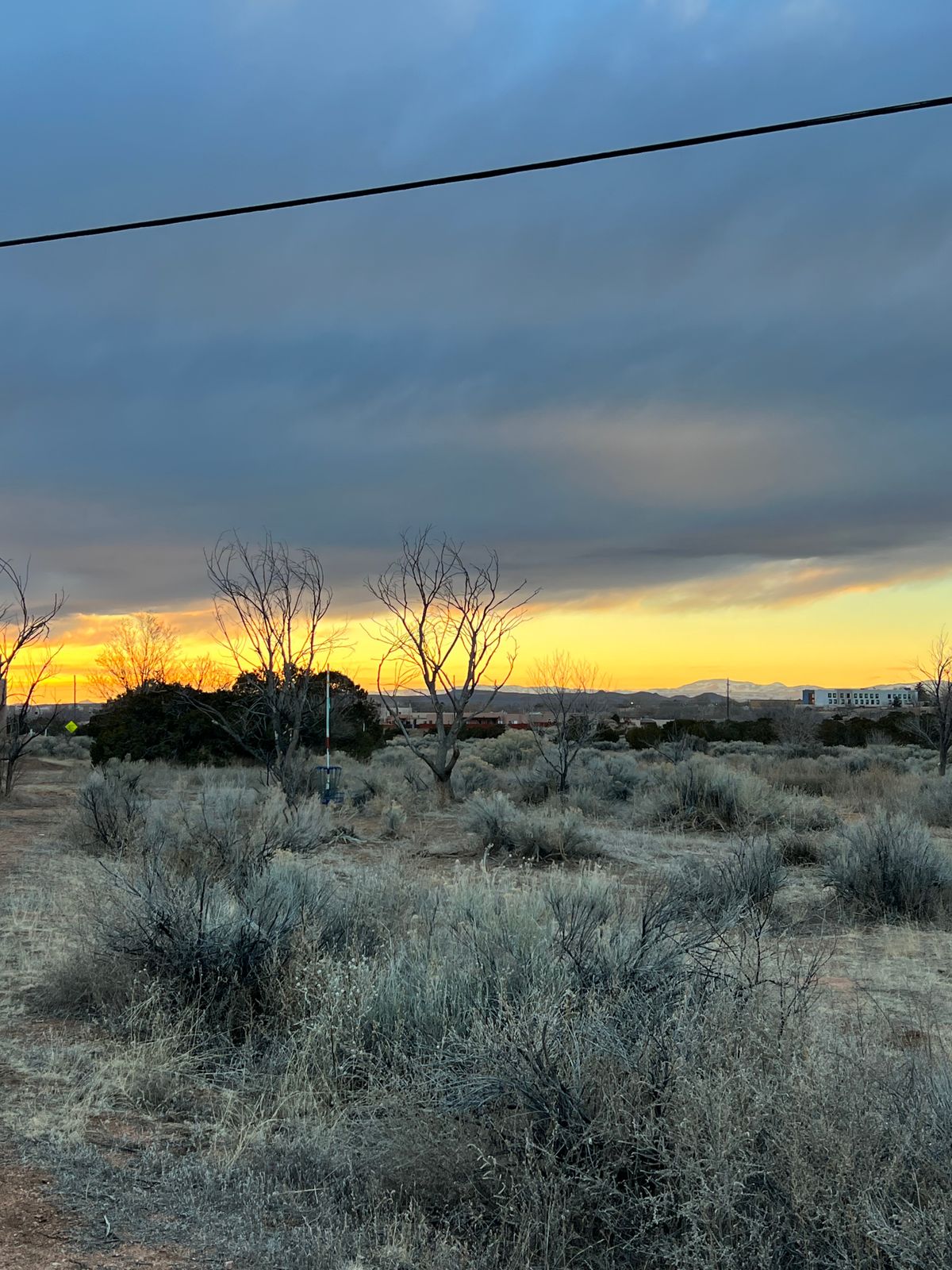 Hole 7 at sunset
