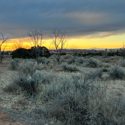 Hole 7 at sunset
