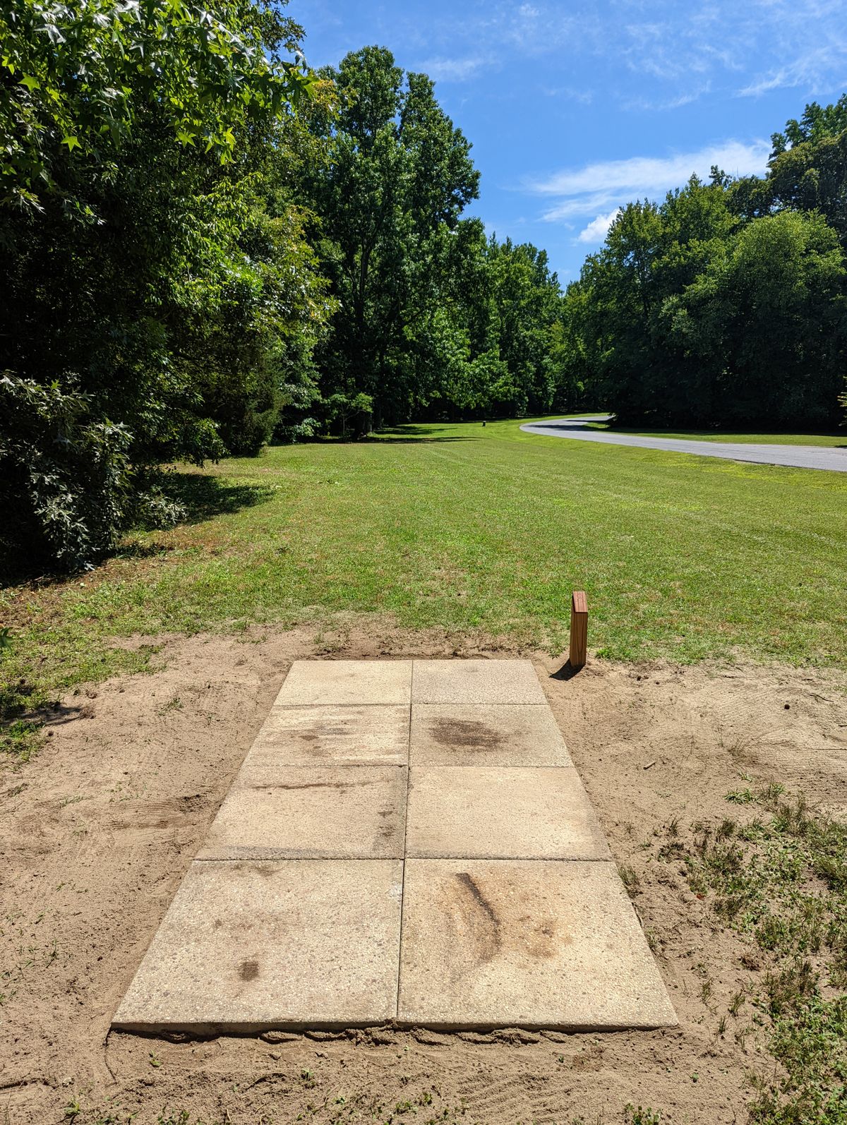 Hole #8 new teebox