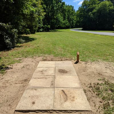 Hole #8 new teebox