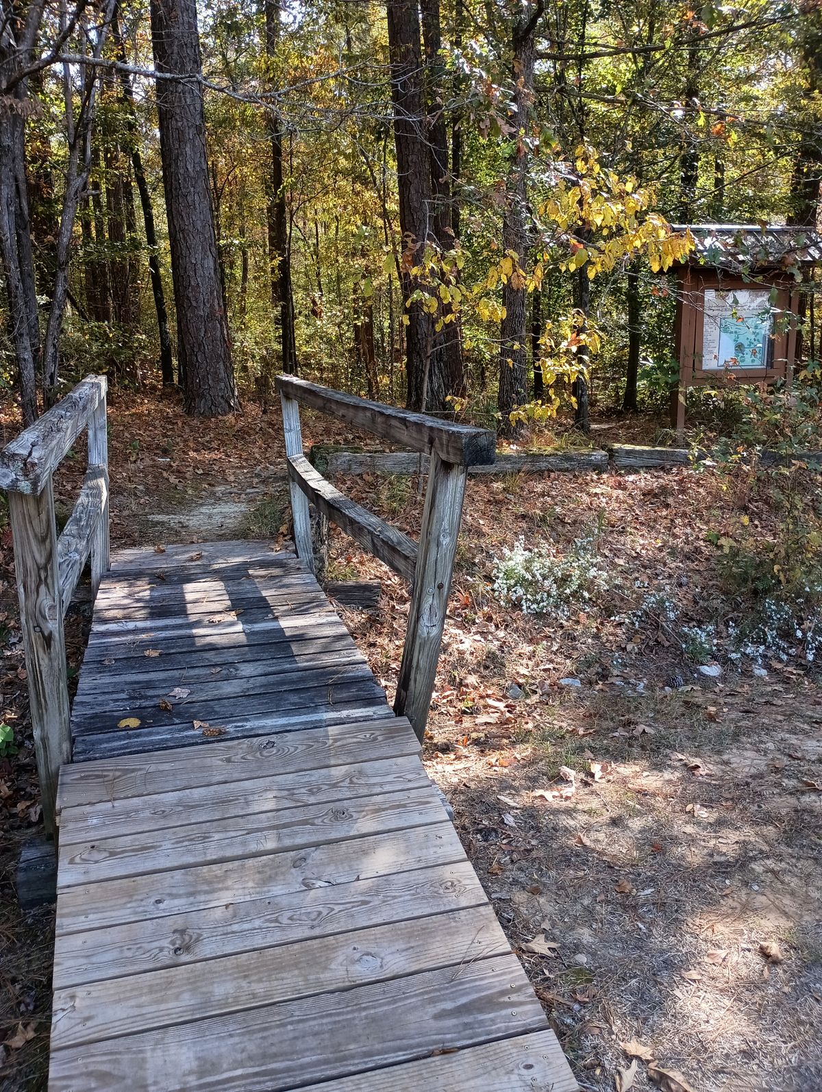 The entrance