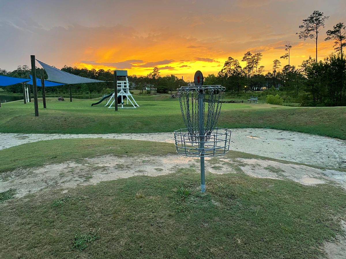 Hole 1 basket