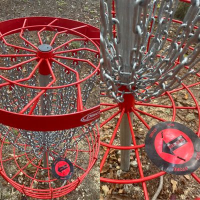 Nice 3 ring baskets that look like rebranded MVP Black Hole Gravity.