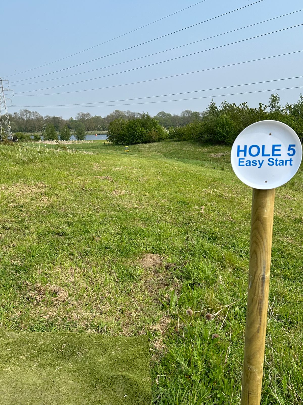 Short course hole 5 tee
