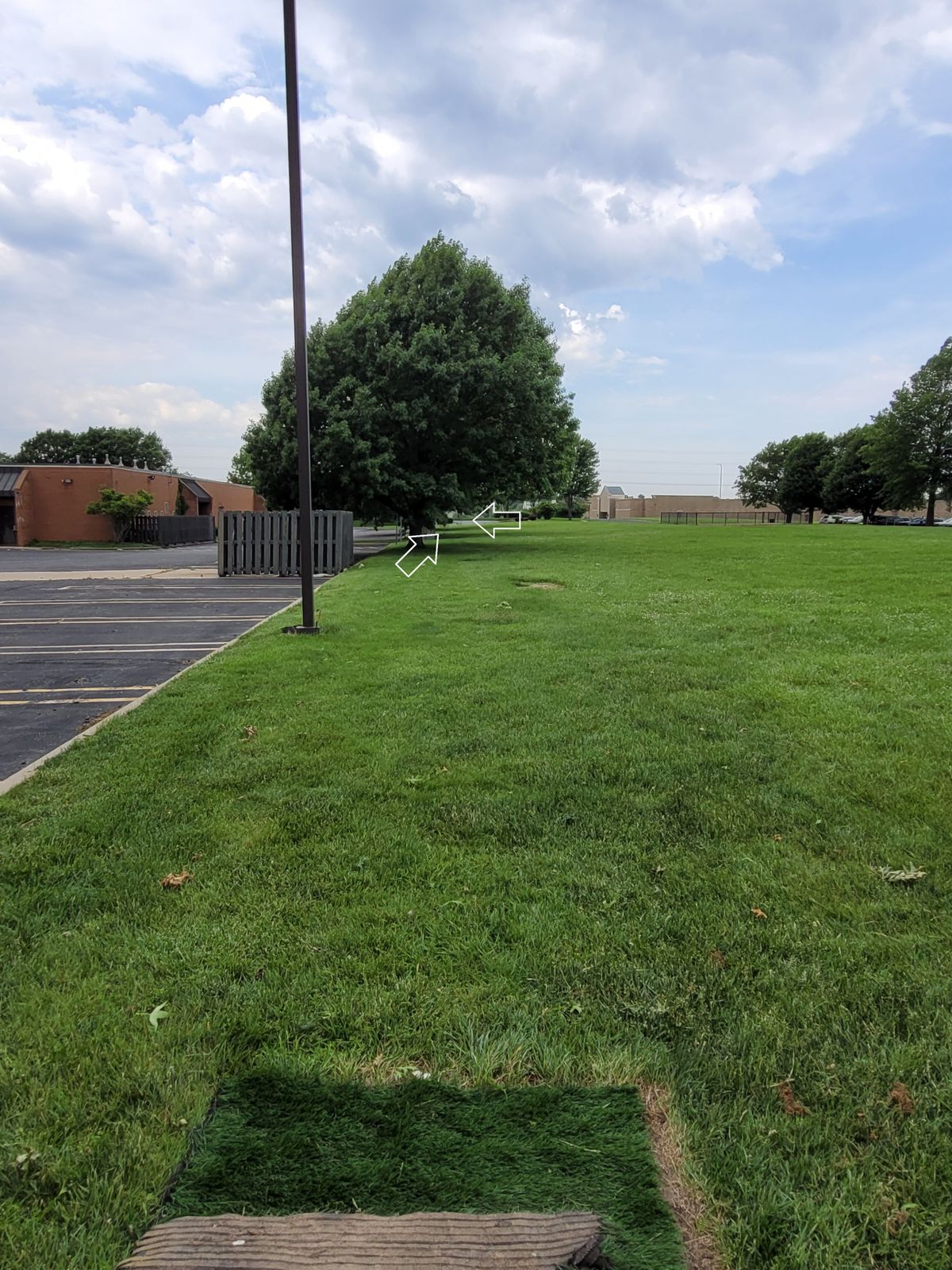 Hole 4 tee