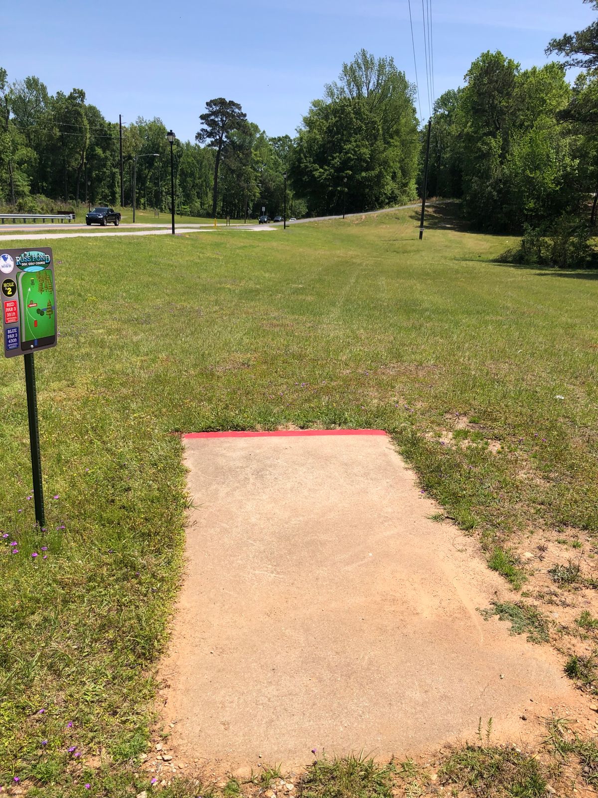 Hole 2 Red Tee Pad