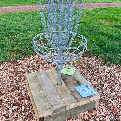 Basket 1 - great signage throughout whole course