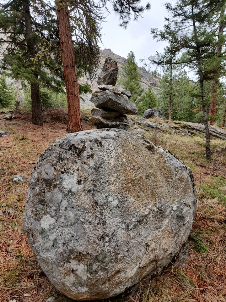 Add a rock, don't let it fall.