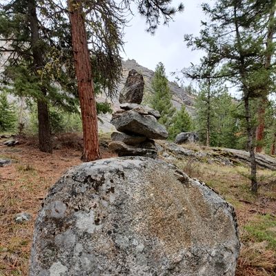 Add a rock, don't let it fall.