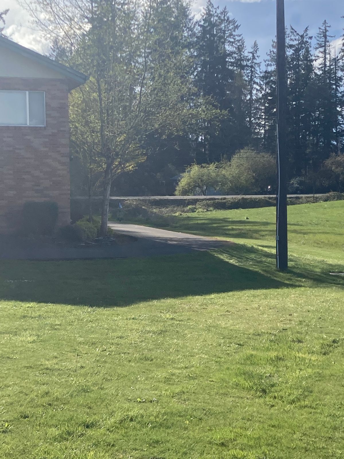 Hole 2 around the corner