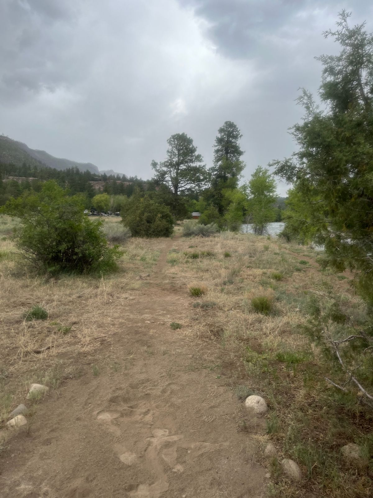 Hole #9 along Animas River.