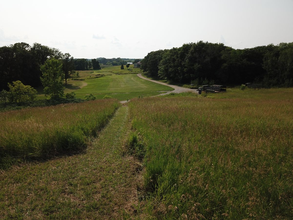 View from long tee hole #9