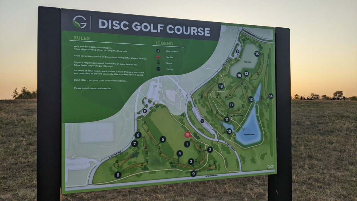 Gretna Crossing Disc Golf Course