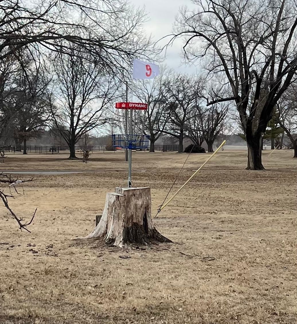 Hole 9 short placement