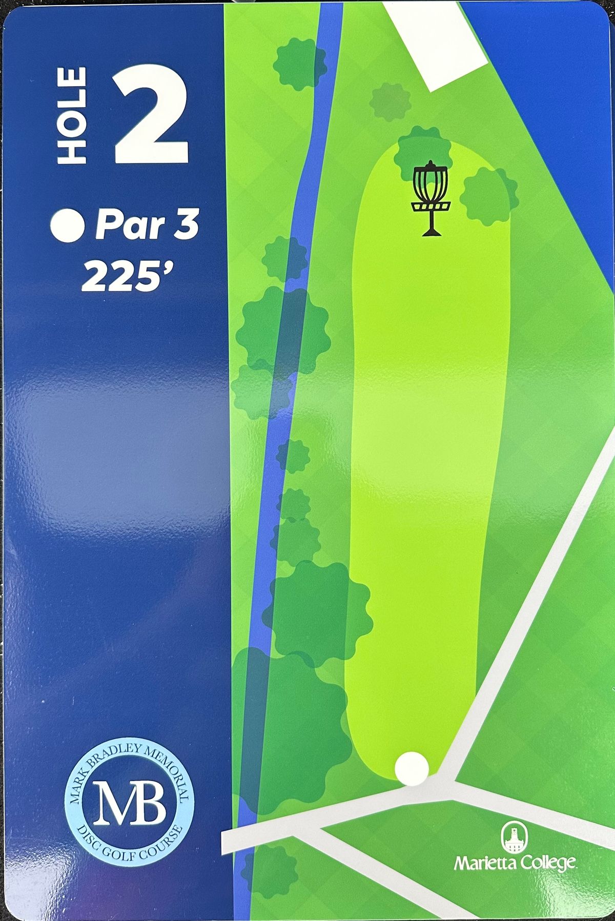 Tee Sign Hole 2