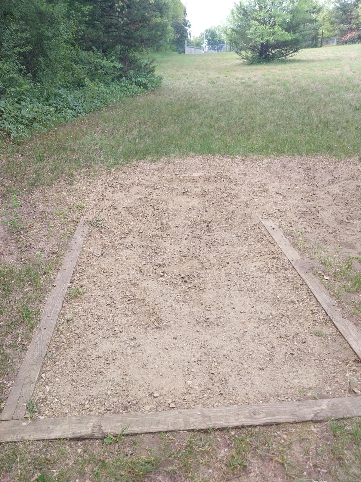 Dirt pads in poor shape