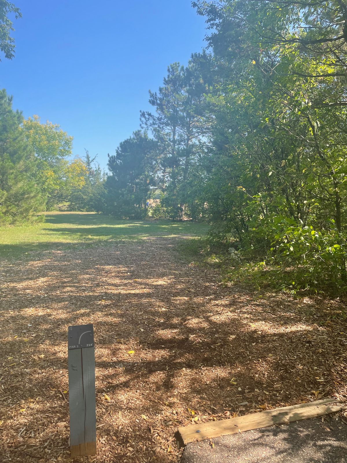 Hole 4 tee pad