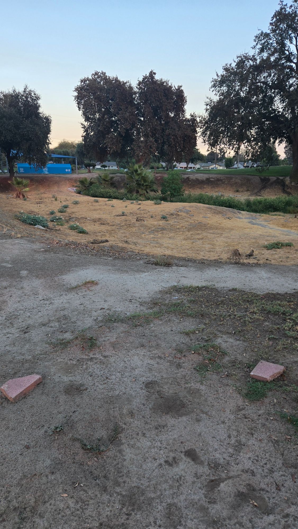 Hole 1 tee area