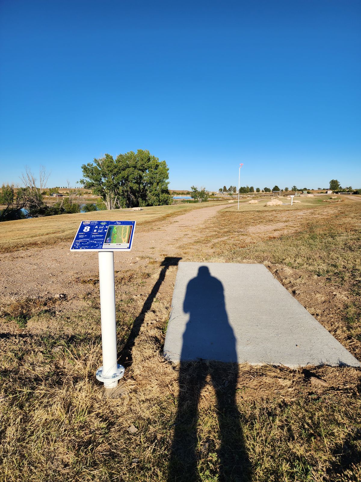 Hole 8 tee box