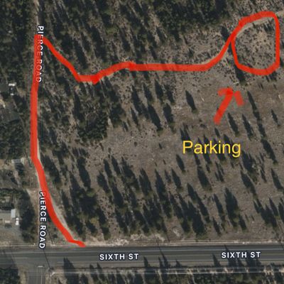 Map of parking lot