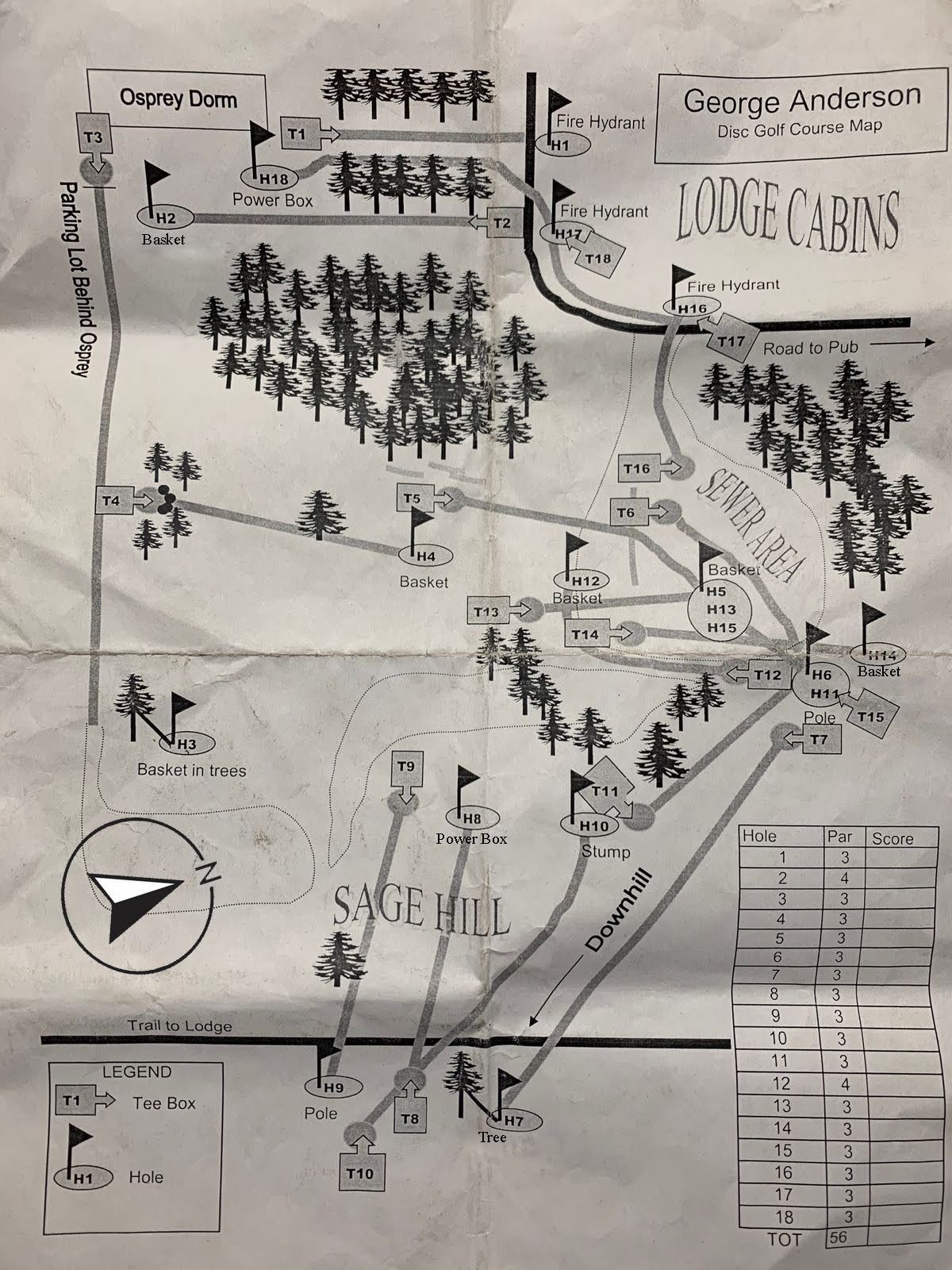 Updated Course Map 6/6/2024