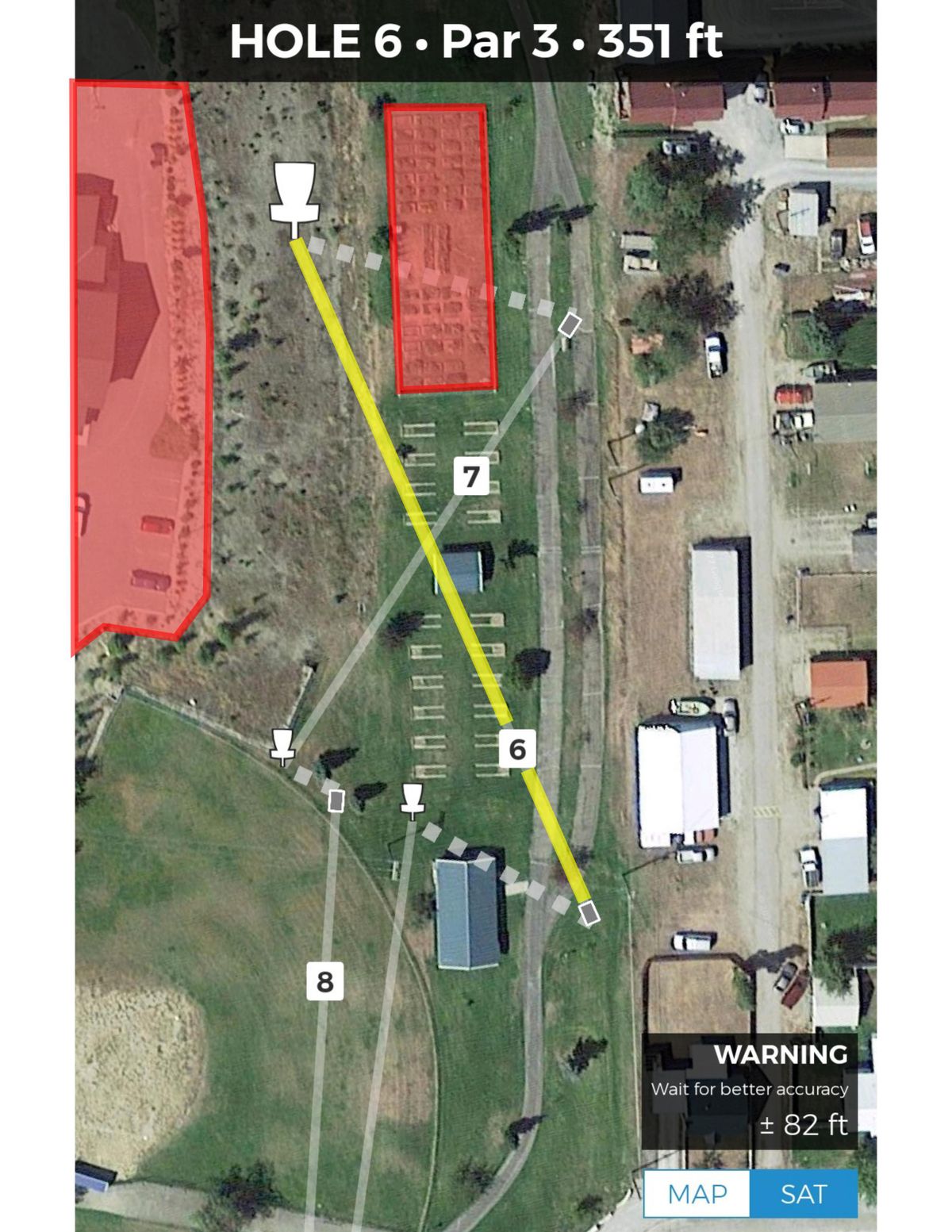Kellogg+ course adds difficulty
-garden and parking lot play as OB