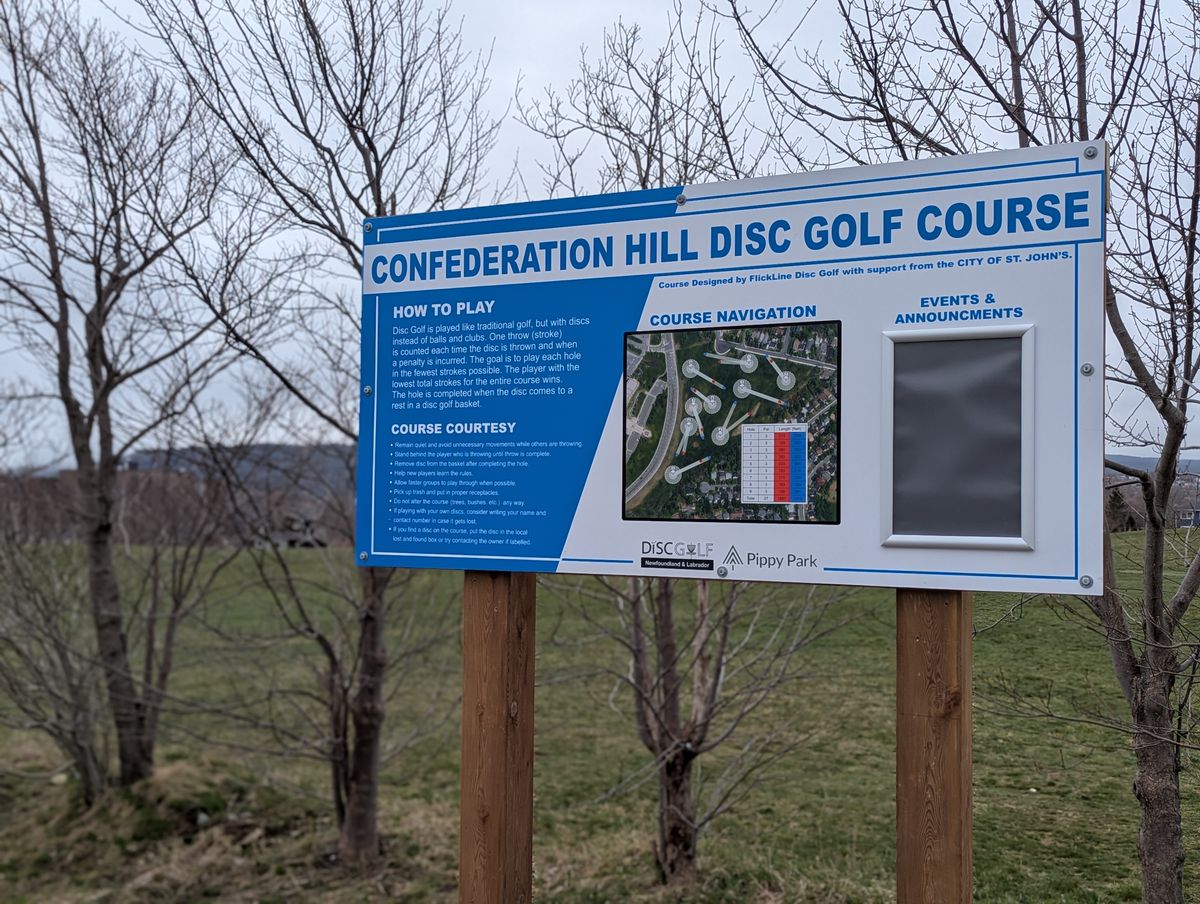 New Course Sign