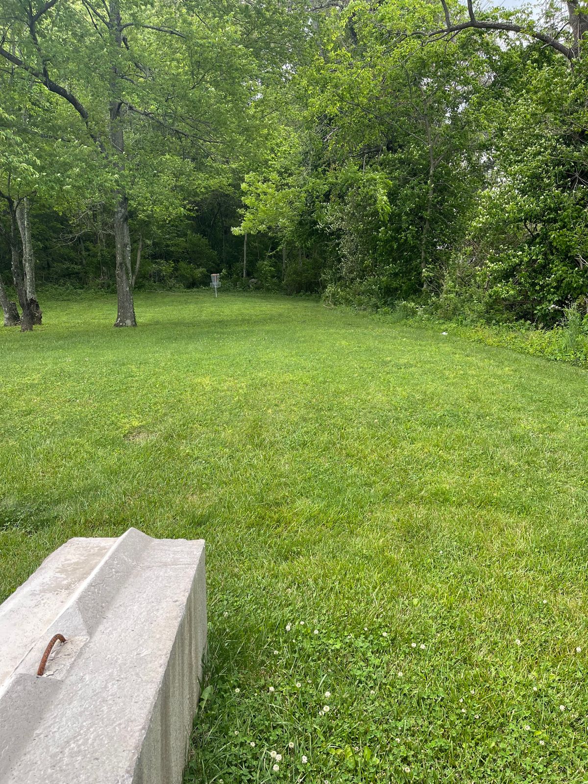 114m to hole 14 neatly tucked away in a corner.