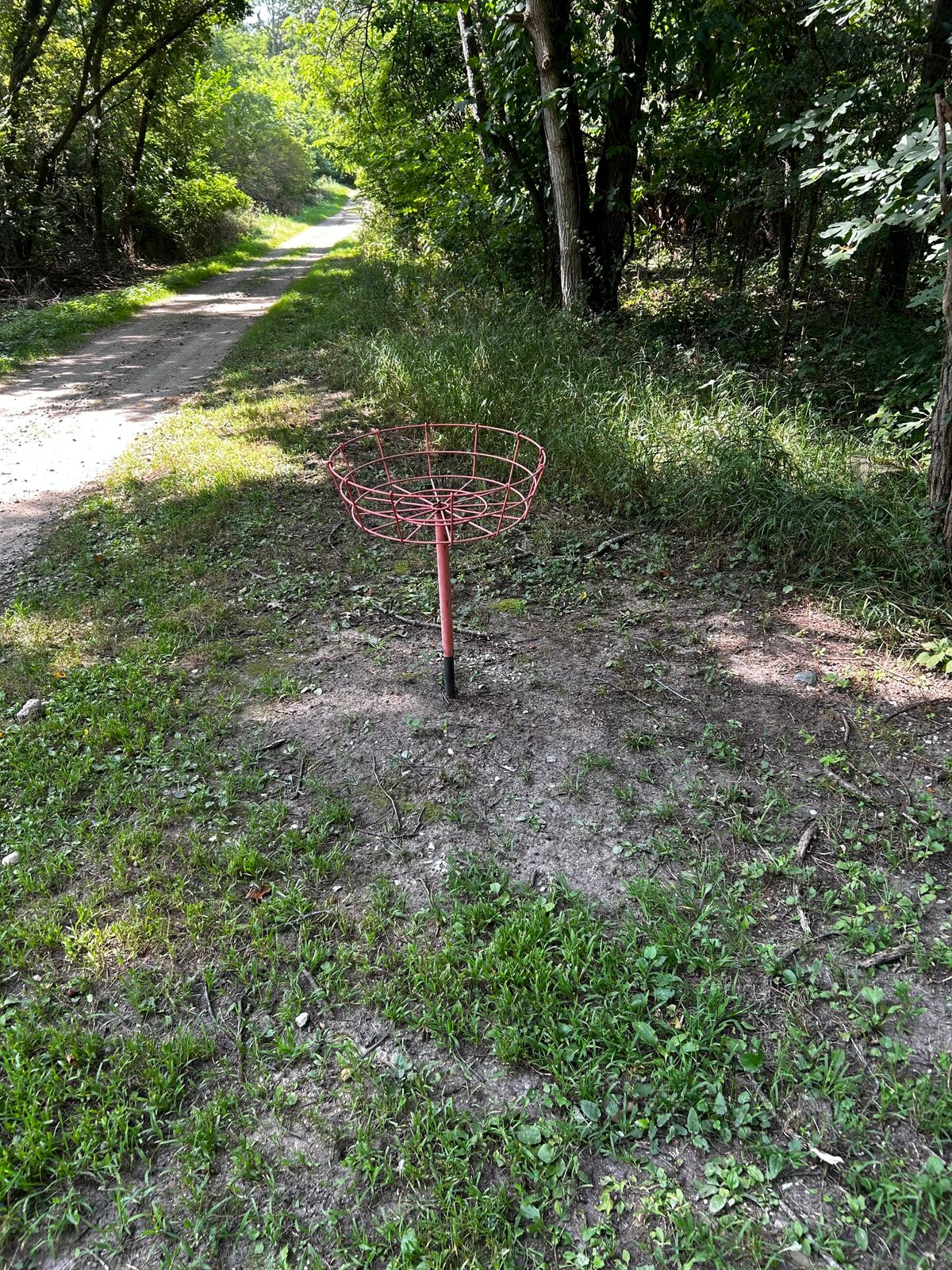 The basket of hole 18 many others were like this or completely gone