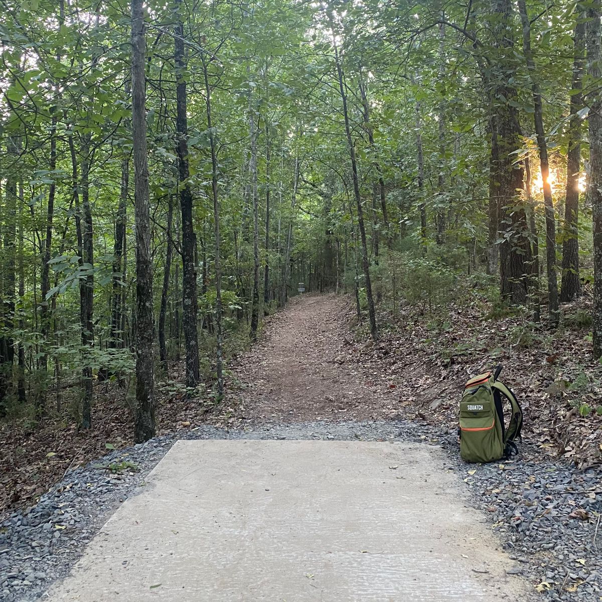 Hole 3 hallway shot about 219’