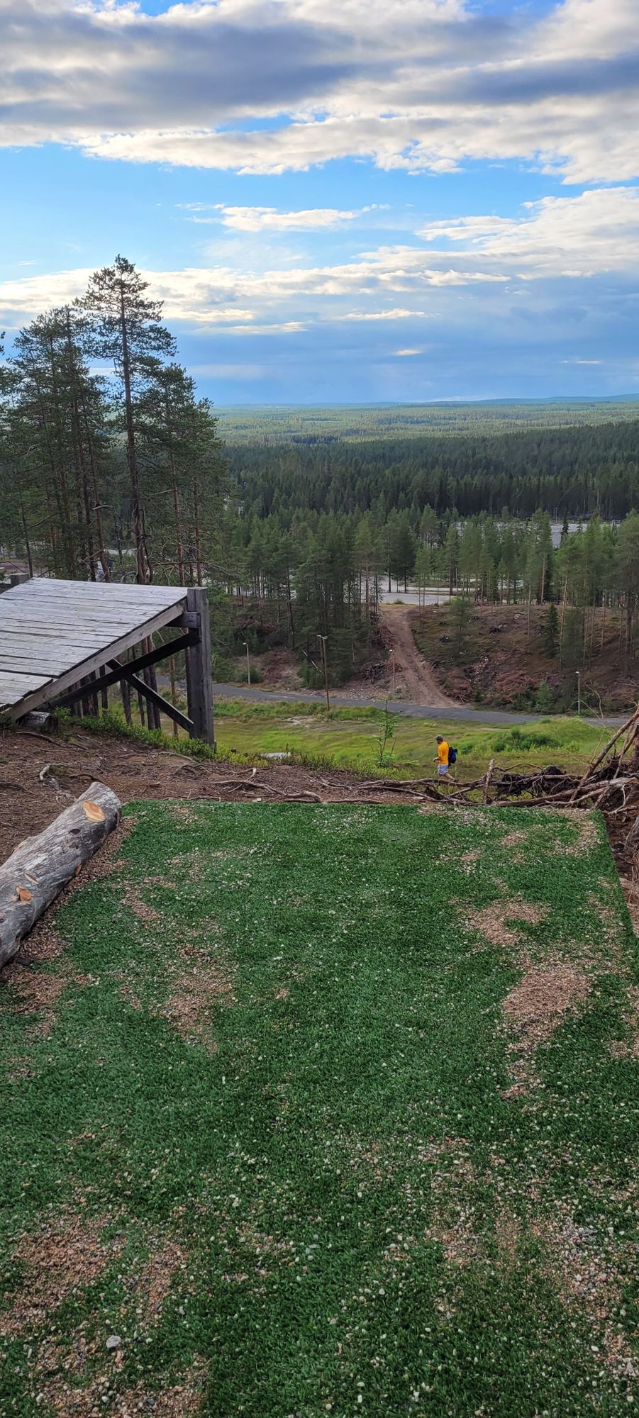 Väylä 18. Par 3 ja 180m