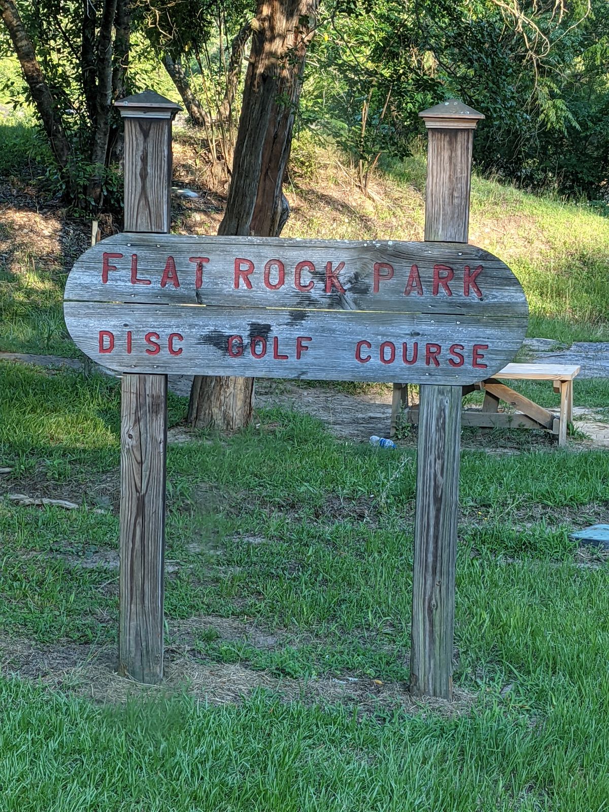 Course sign