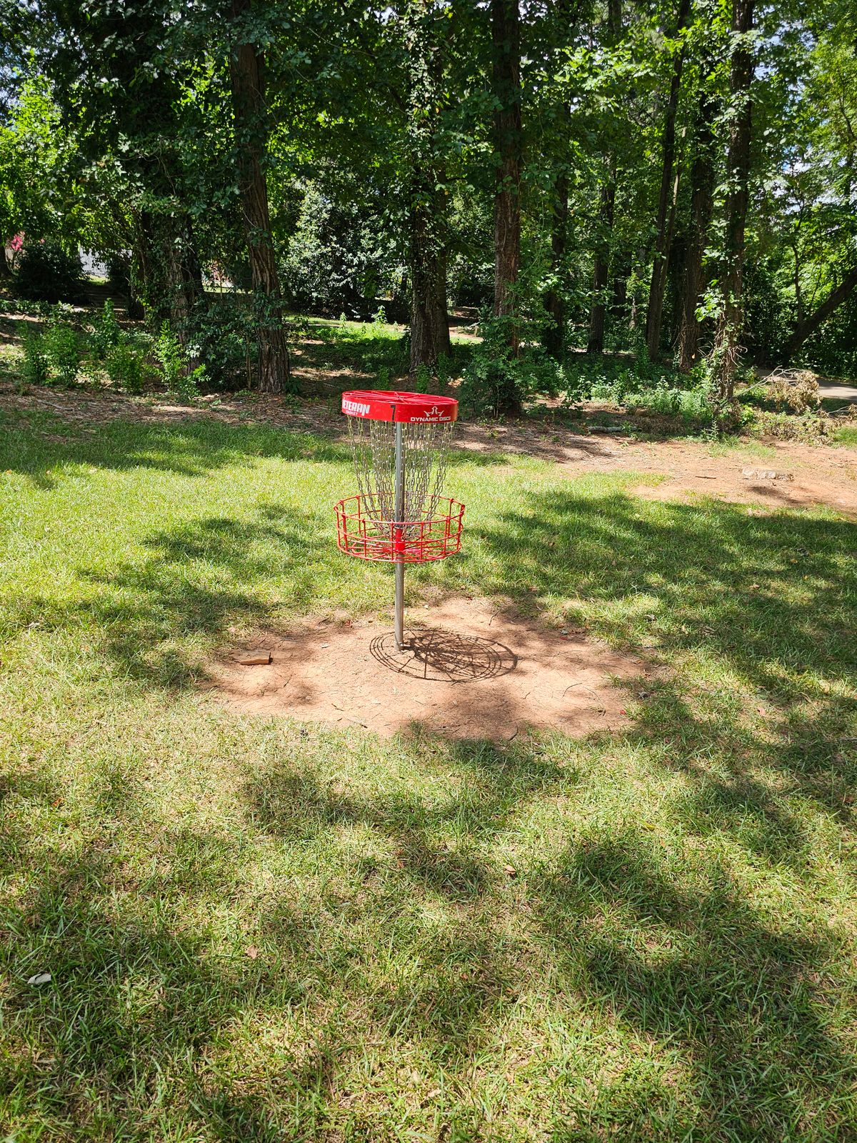 Hole 7's basket