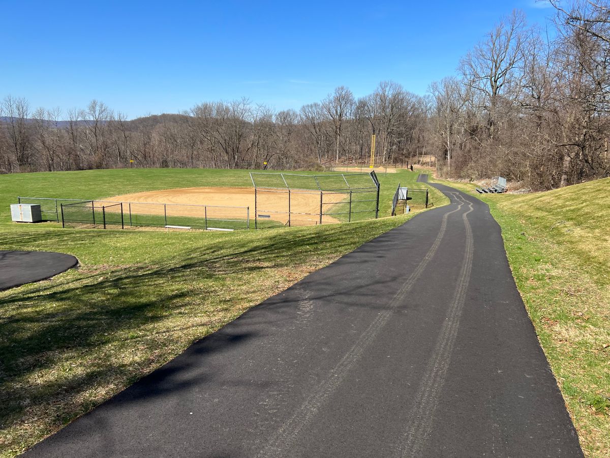 Very very long walk to hole one
