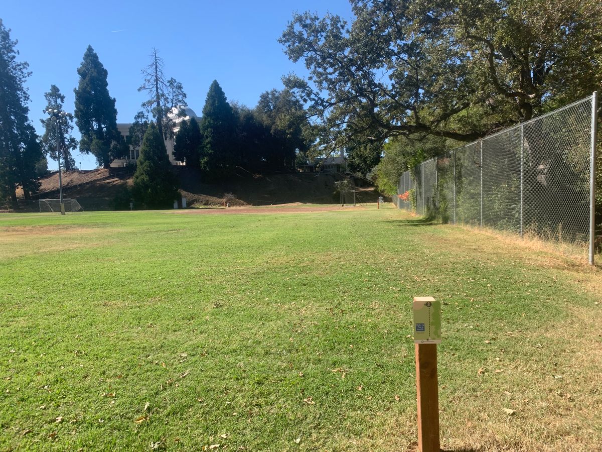 Tee 4. OB right of fence