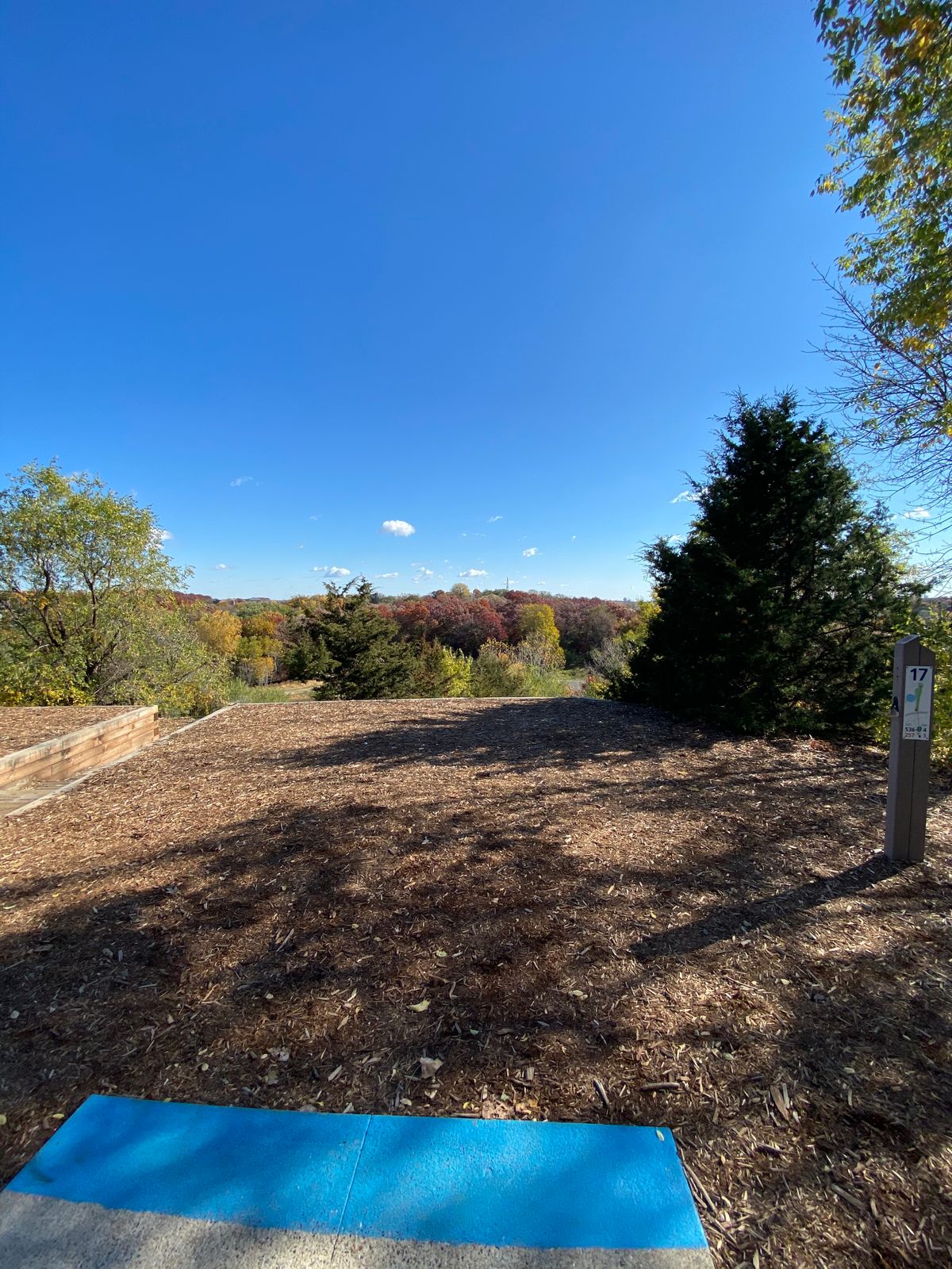 View from Hole 17 tee.