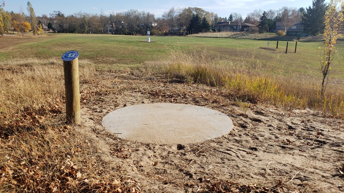 Tee 13 to lighthouse basket