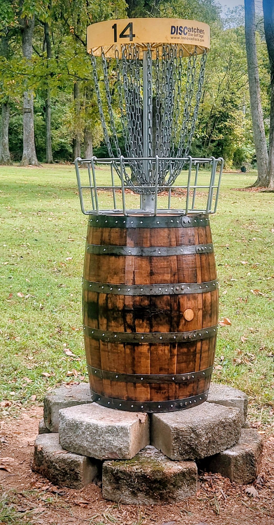 Hole #14 basket
