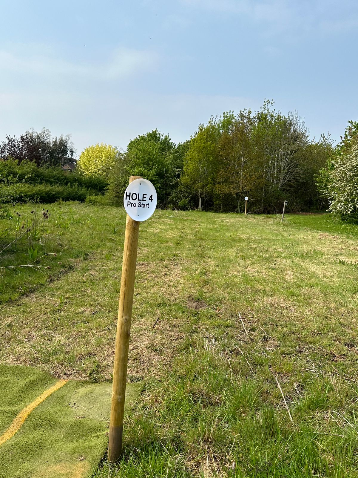 Long course hole 4 tee