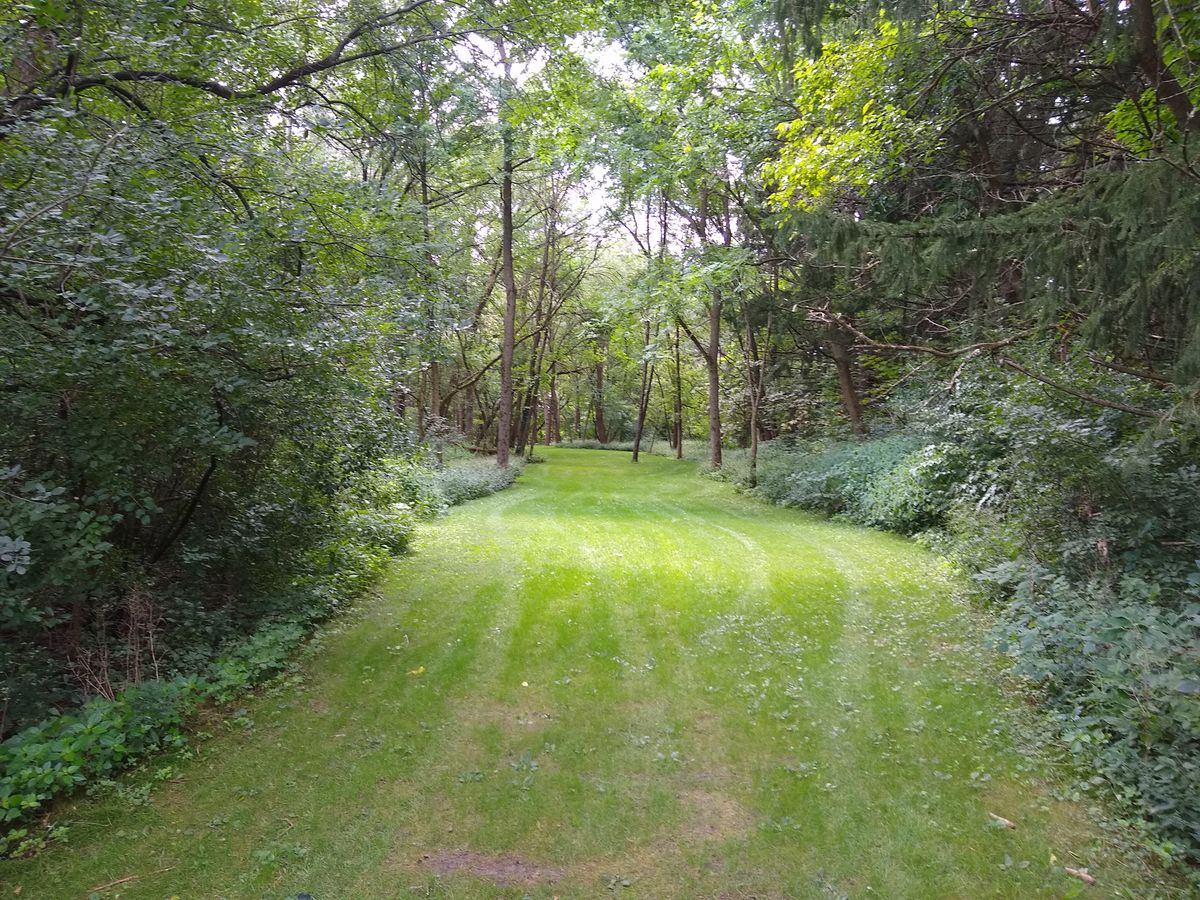 Hole 5 from the tee pad
