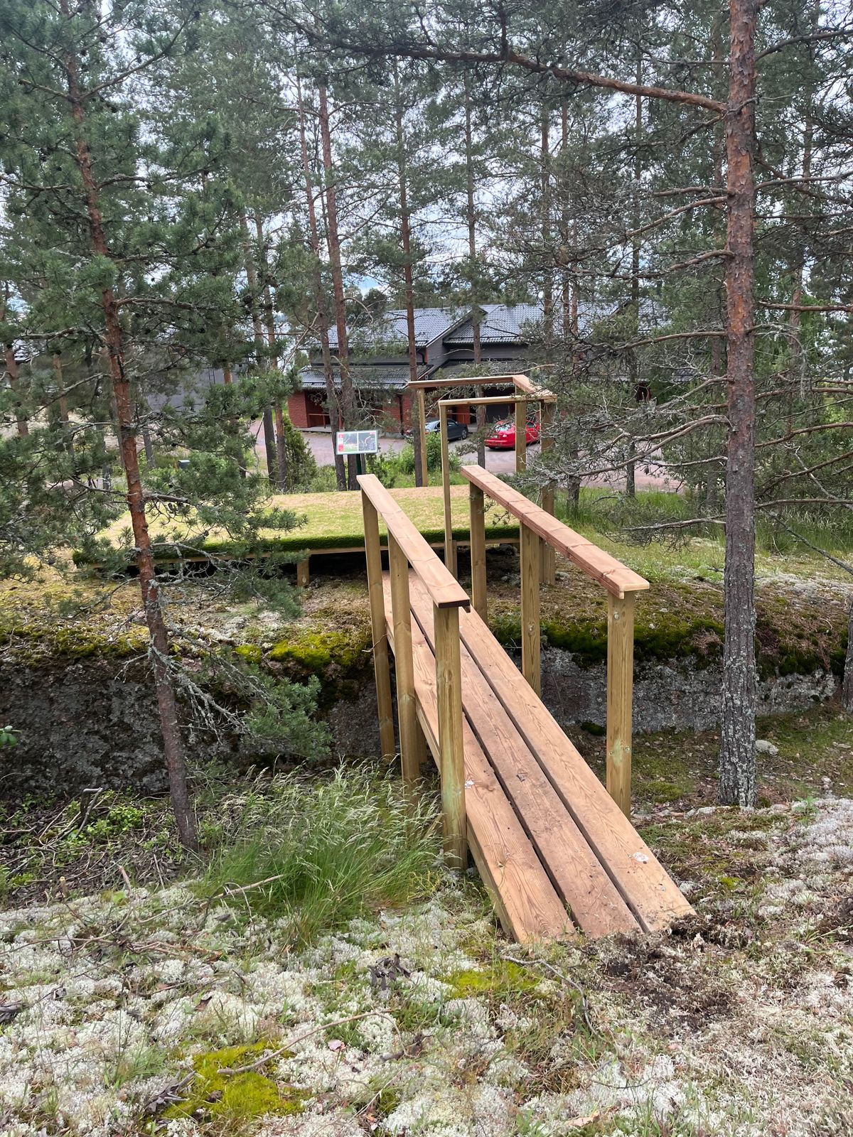 Silta ennen seuraavaa väylää