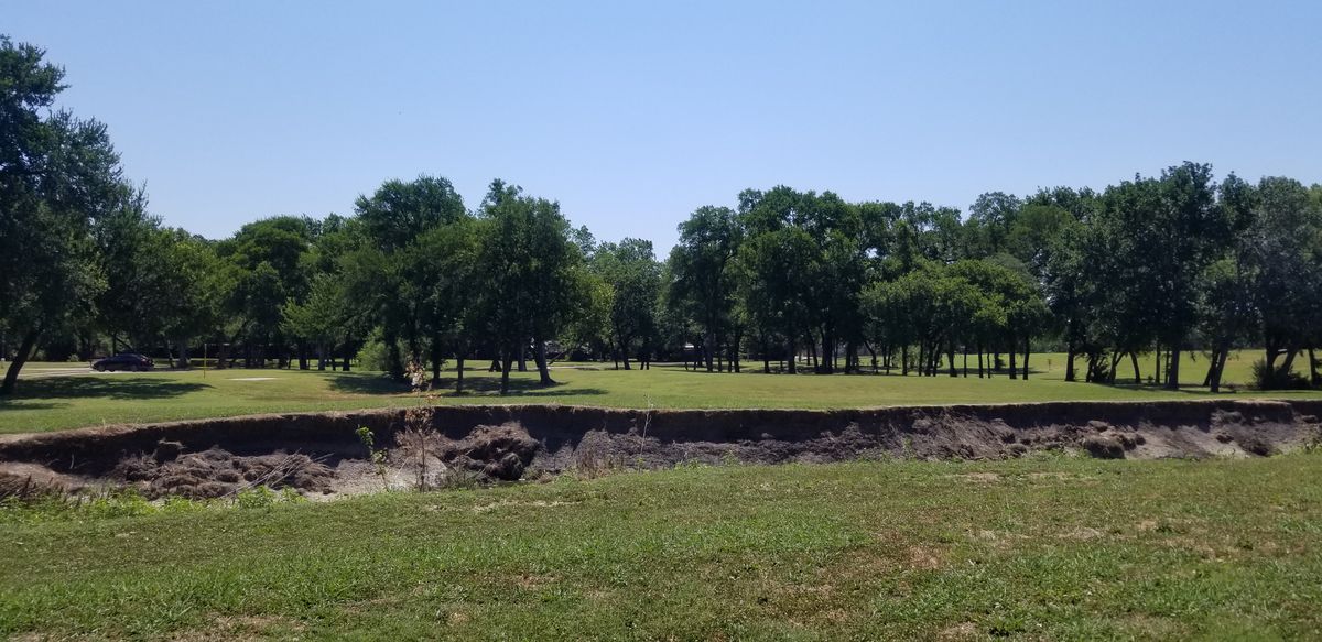 Water hazard is challenging but fair