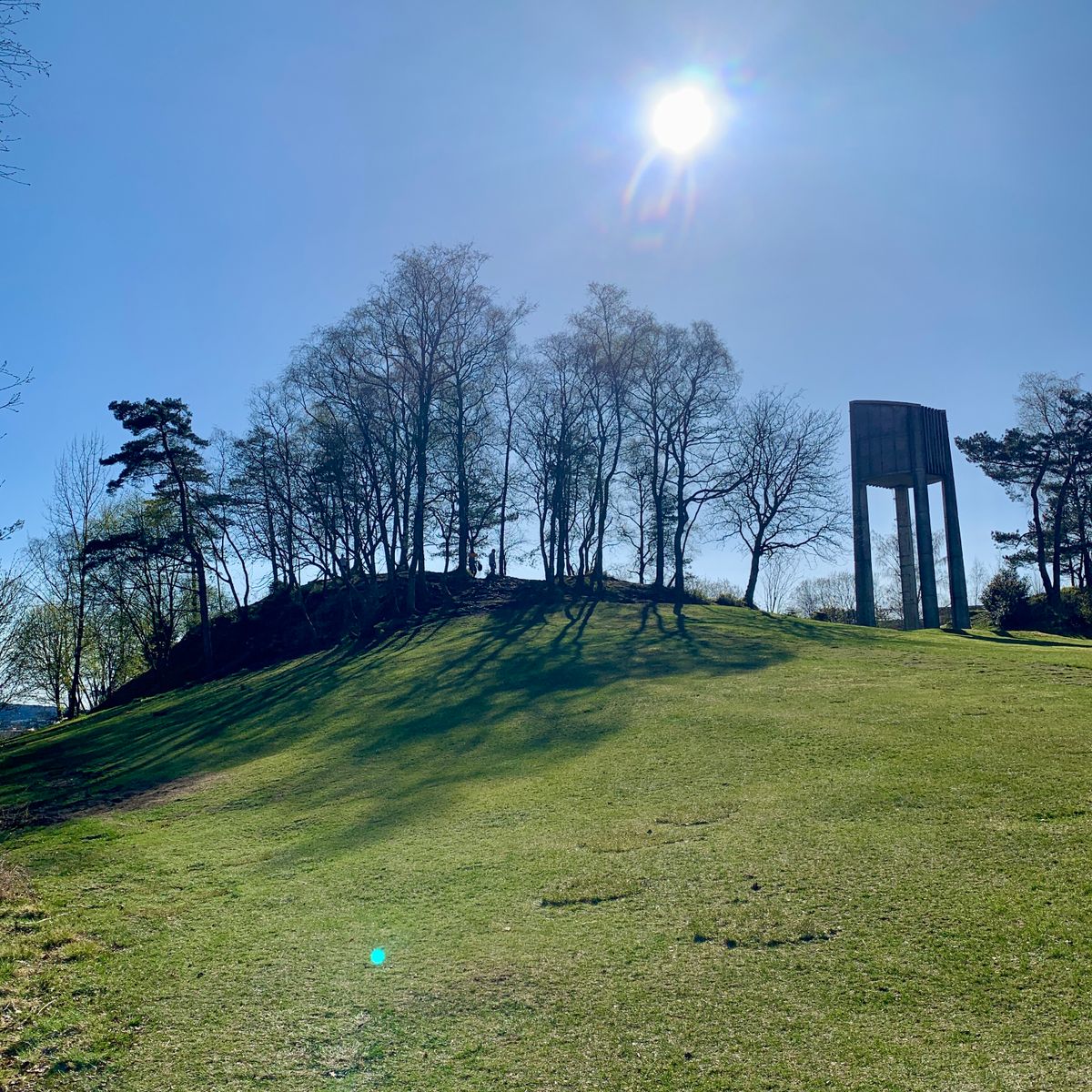 Fairway uphill ↗️ hole 12