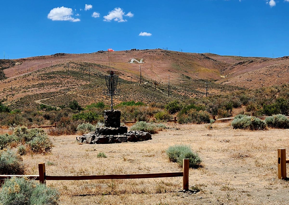 Hole 11 monument