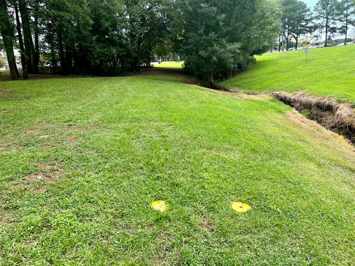 Hole 4 tee