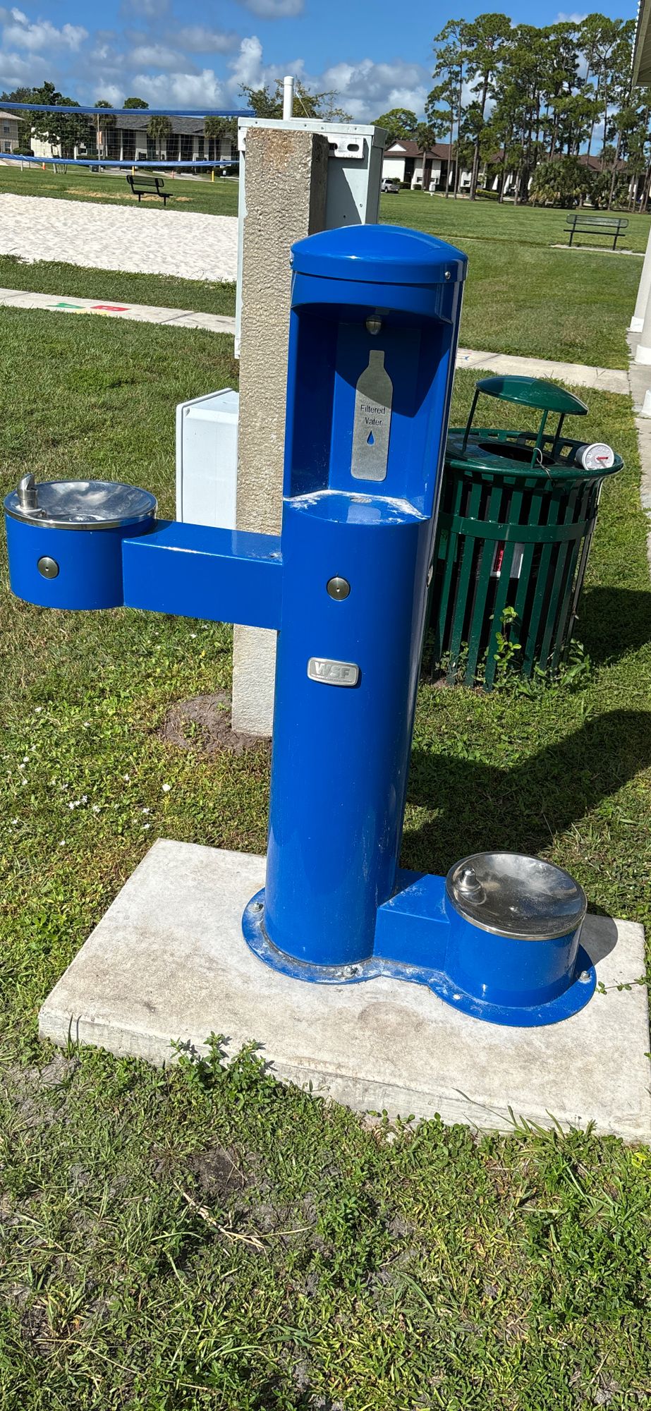 Nice water refill station