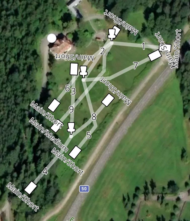 Karta på Layout