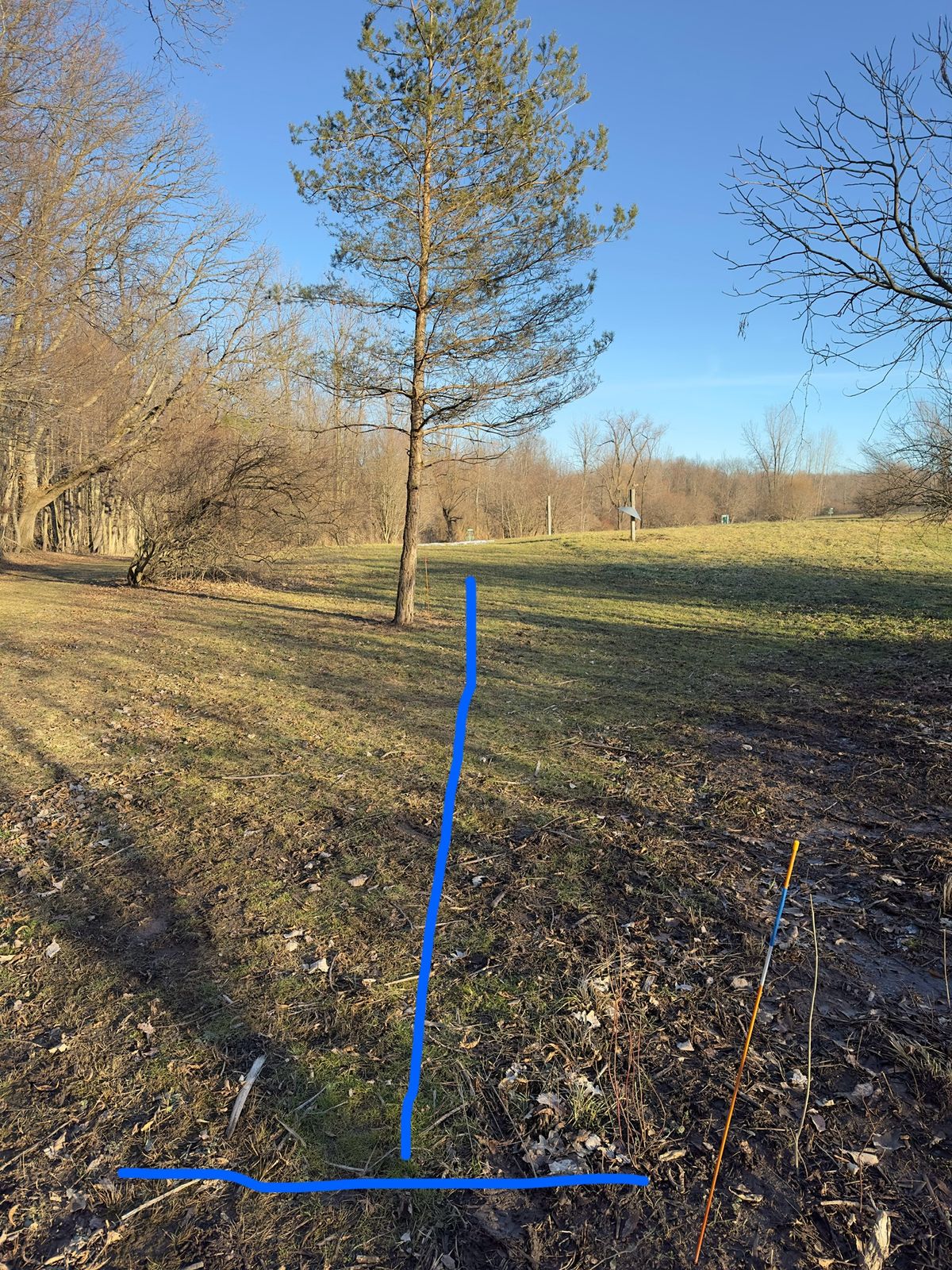 Undetermined Blue marker
Fairway Line for Hole #6