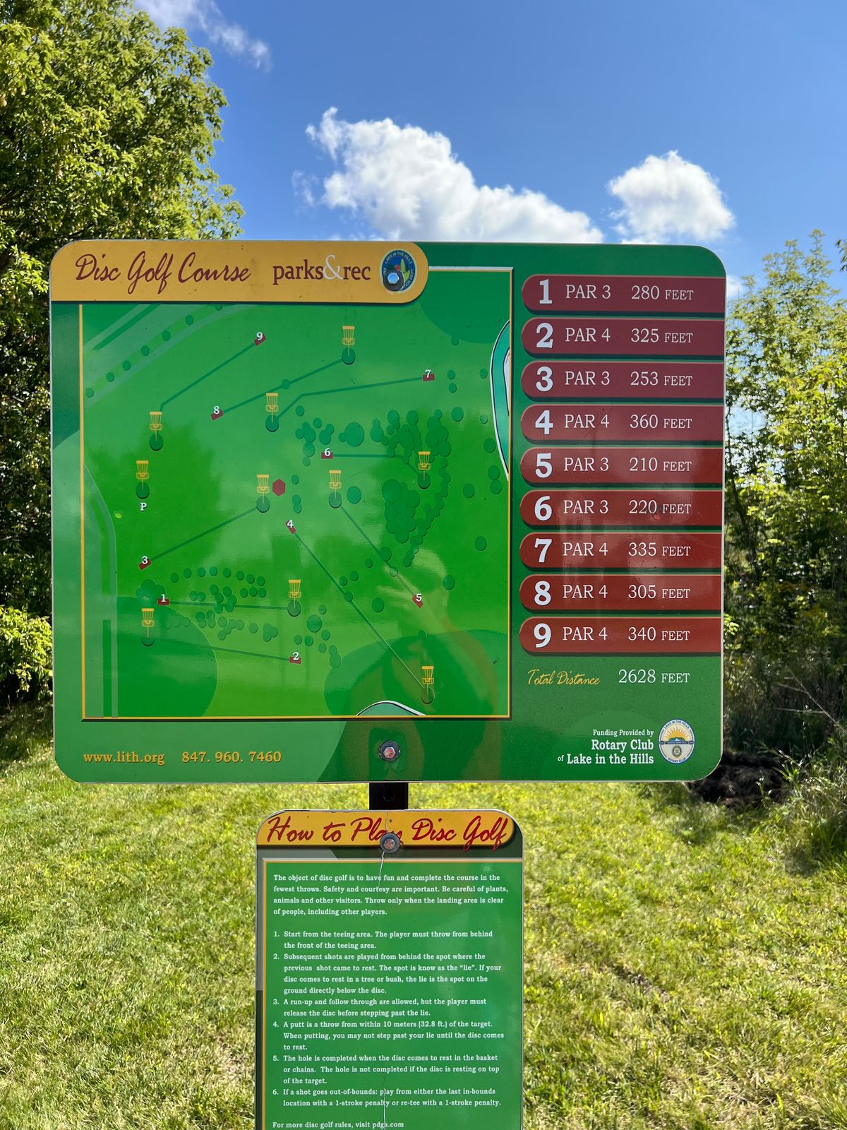 Course map.
