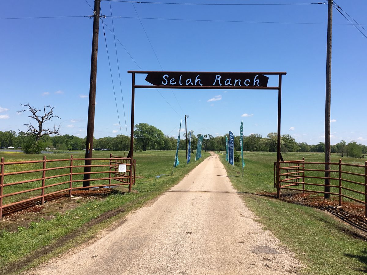 The entrance